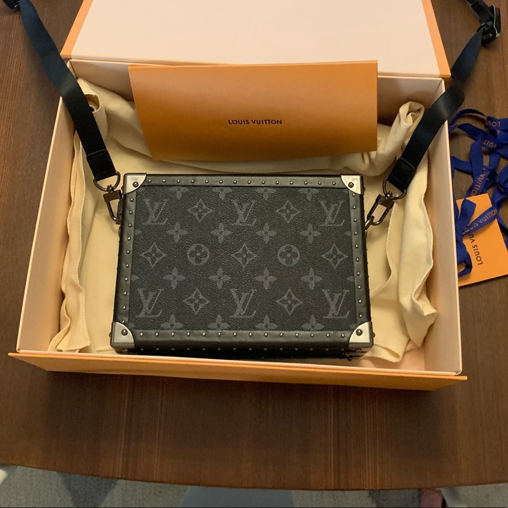 LV Clutch Box in Monogram Eclipse (M20251)